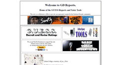 Desktop Screenshot of gdreports.com